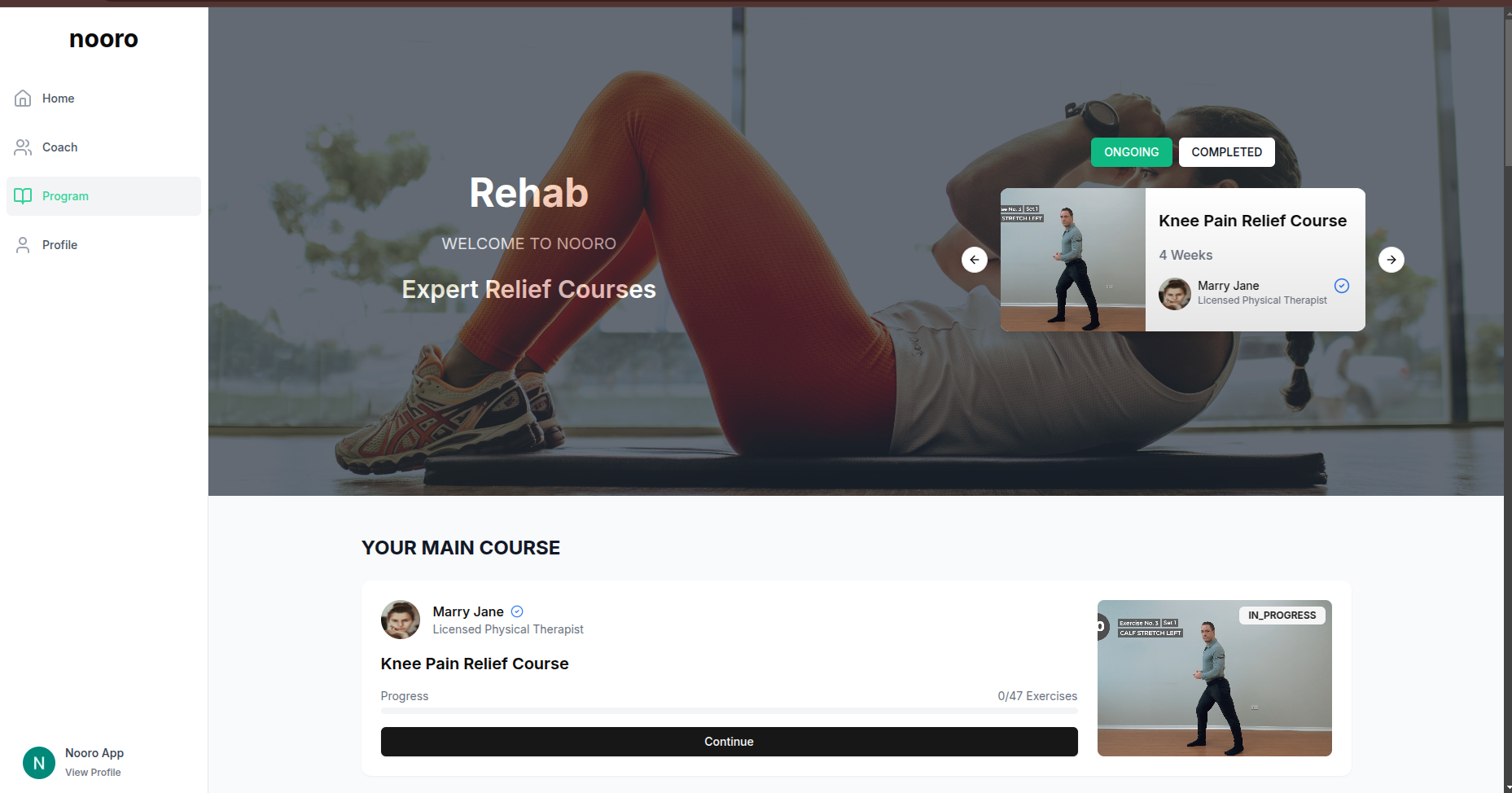 Nooru Business Web Application